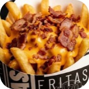 Batata Frita com cheddar bacon